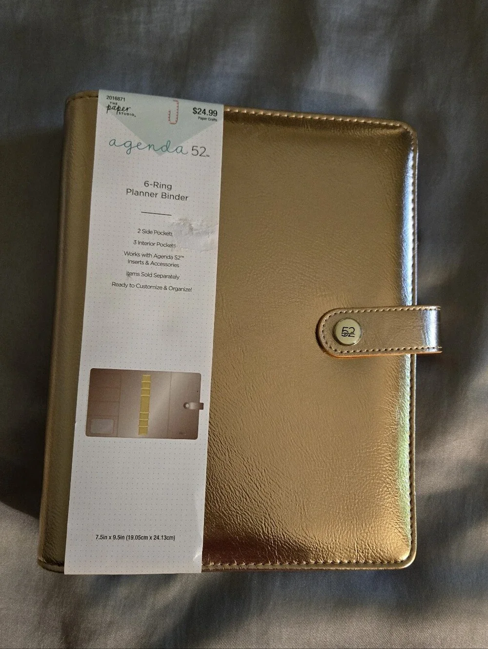 Agenda 52 6-Ring Planner Binder Set